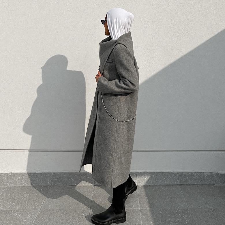 Long winter jacket