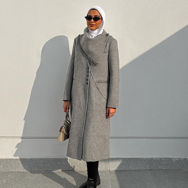 Long winter jacket